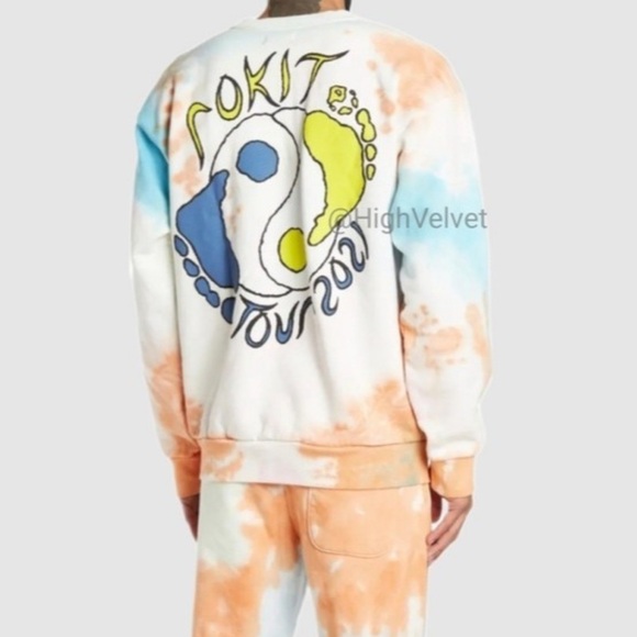 ROKIT Other - ROKIT Elevate Tour 2021 Tie Dye Crewneck Sweatshirt Size Large